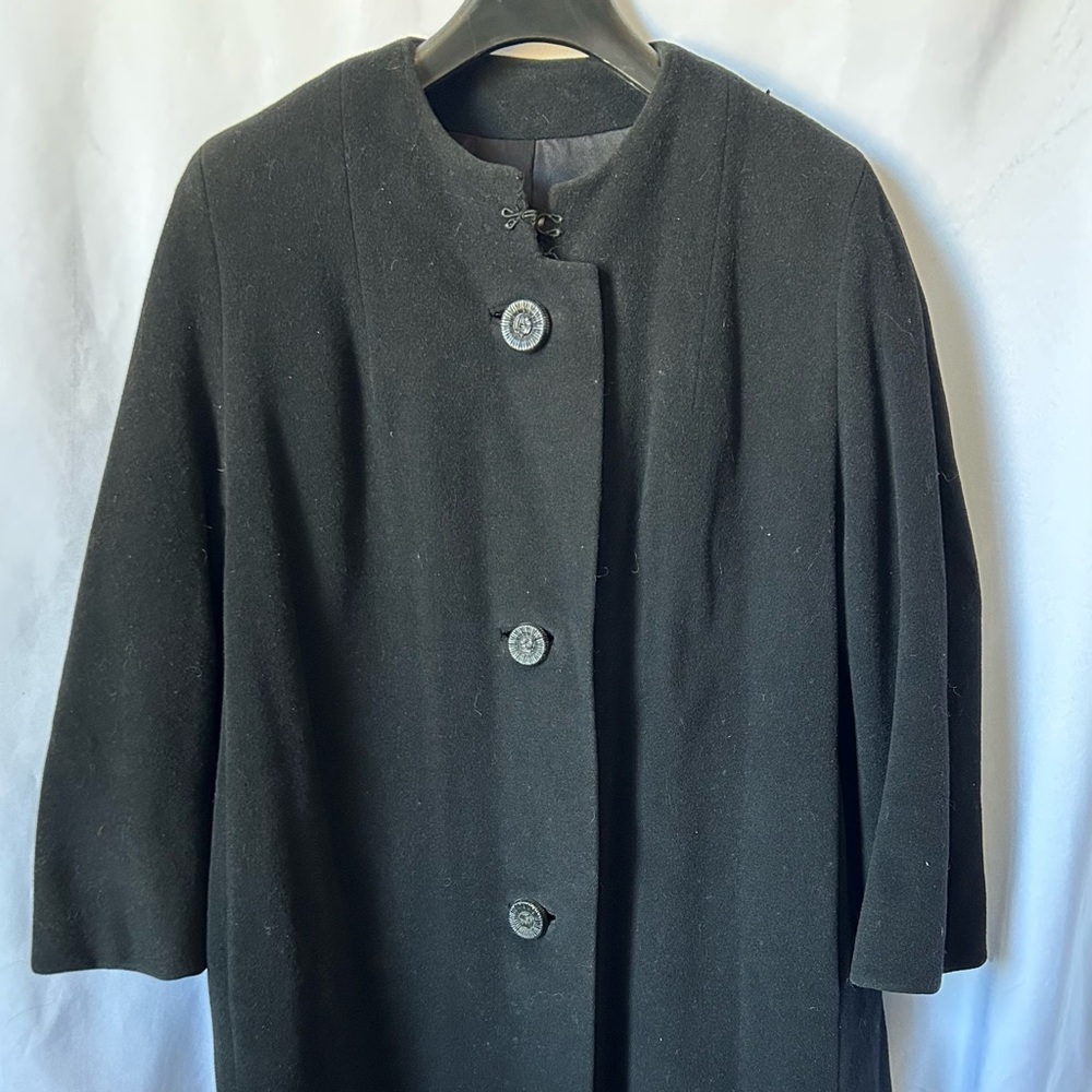 Elegant Black Women's Coat